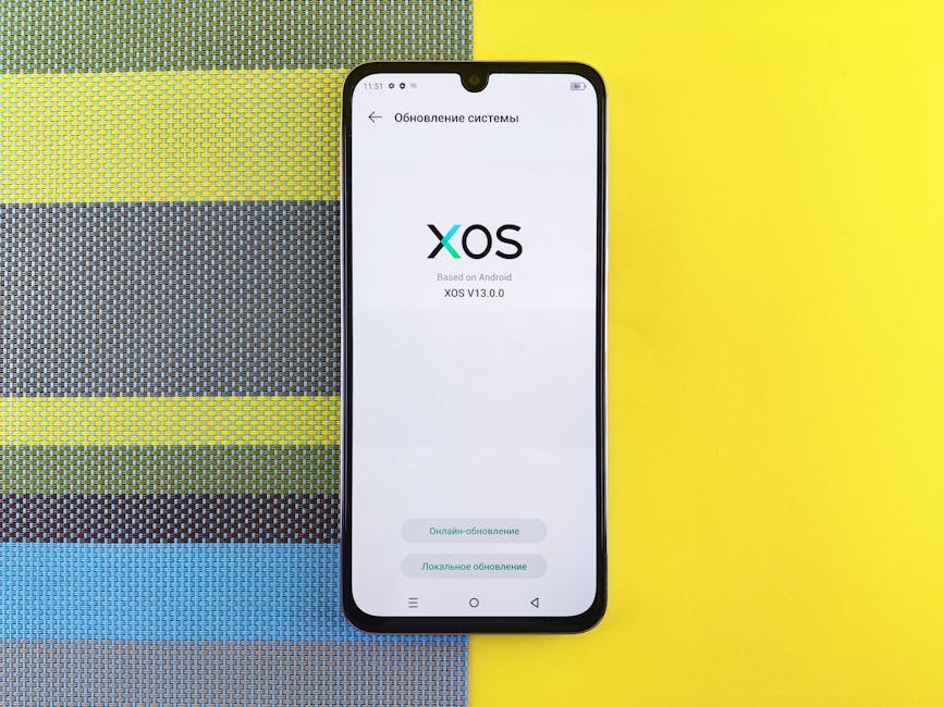 iOS와 안드로이드 로고가 함께 있는 모습