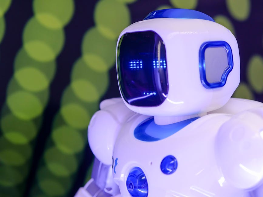 AI 기술과 미래 도시를 상징하는 이미지